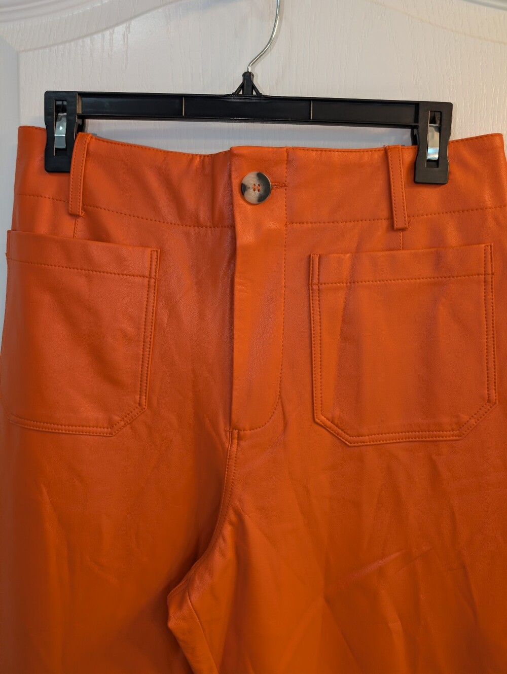Maeve by Anthropologie Collette Faux Leather Pants Size 29 - Picture 4 of 10